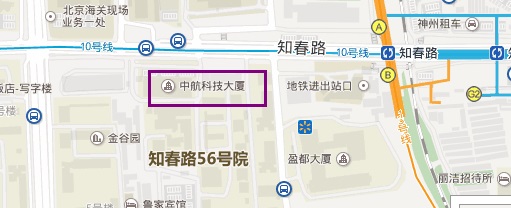 中航科技大厦地图